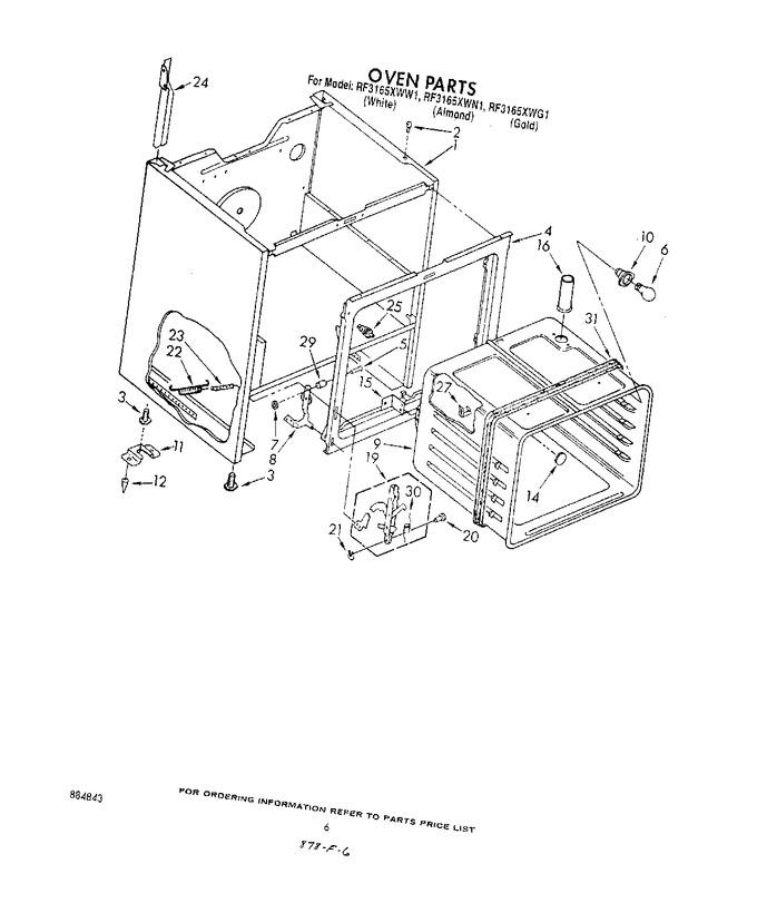 Diagram for RF3165XWW1