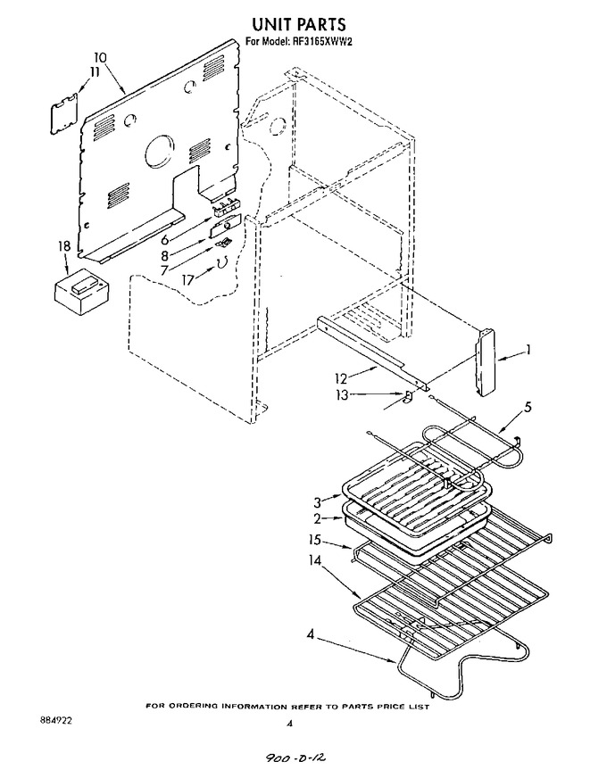 Diagram for RF3165XWW2