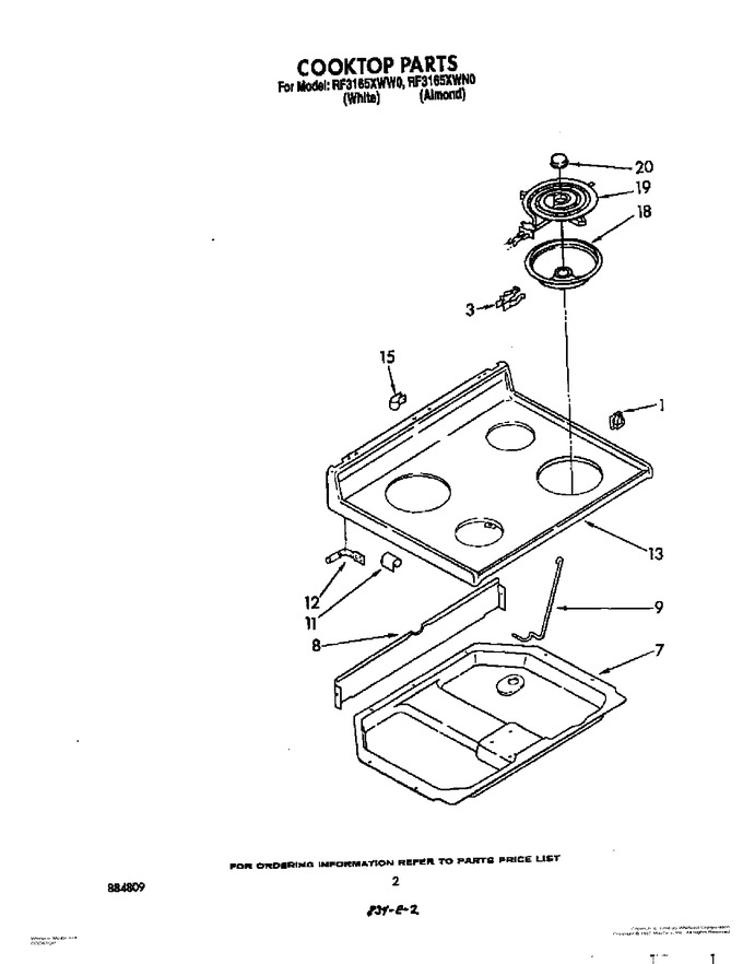 Diagram for RF3165XWW0