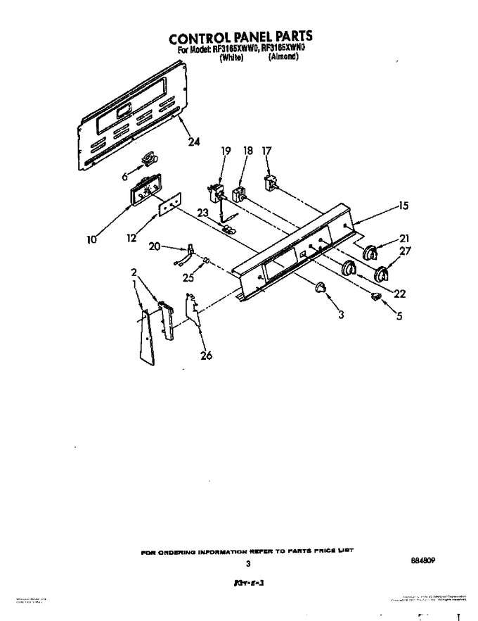 Diagram for RF3165XWW0