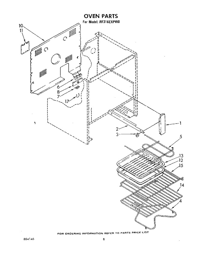 Diagram for RF316EXPW0