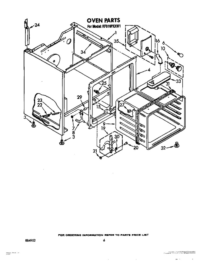 Diagram for RF316PXXB1