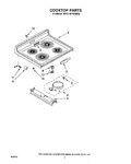 Diagram for 02 - Cooktop, Lit/optional