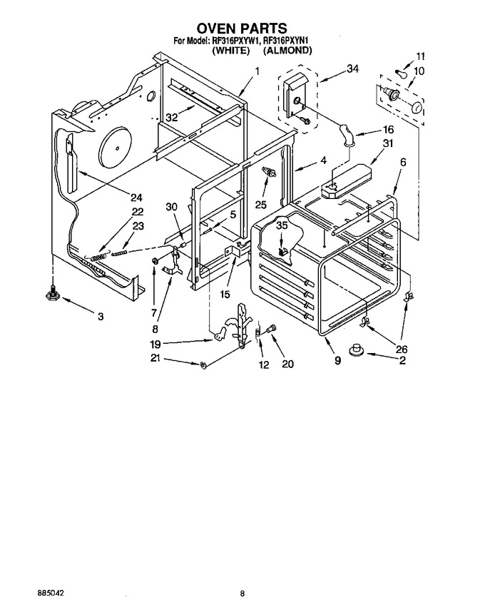 Diagram for RF316PXYW1