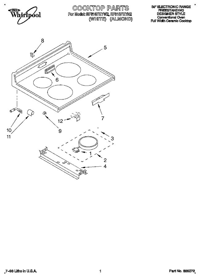 Diagram for RF316PXYN2