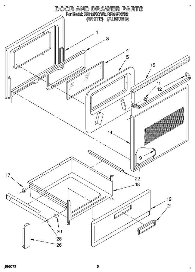 Diagram for RF316PXYN2