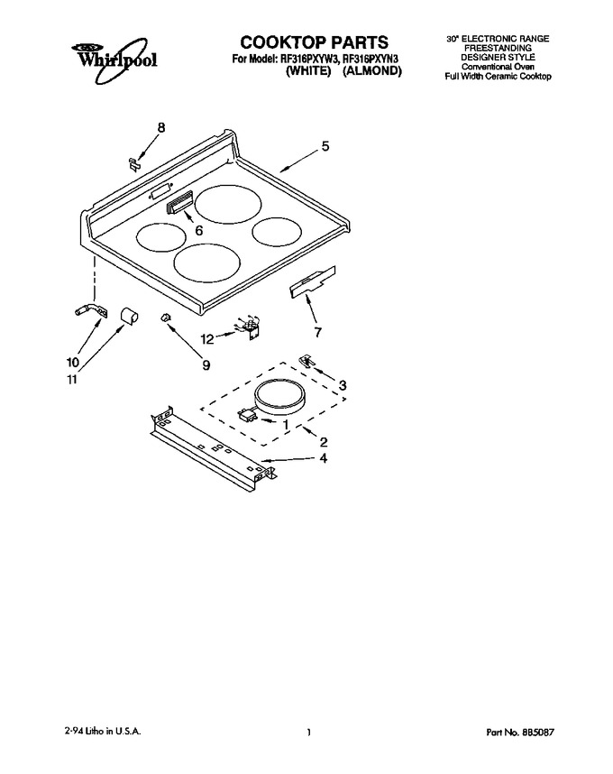 Diagram for RF316PXYN3