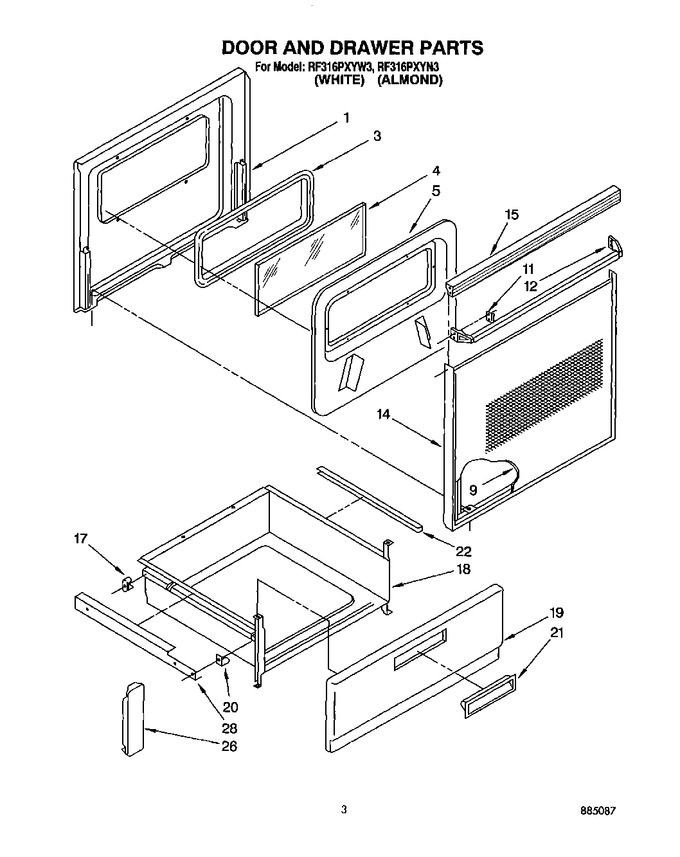 Diagram for RF316PXYN3