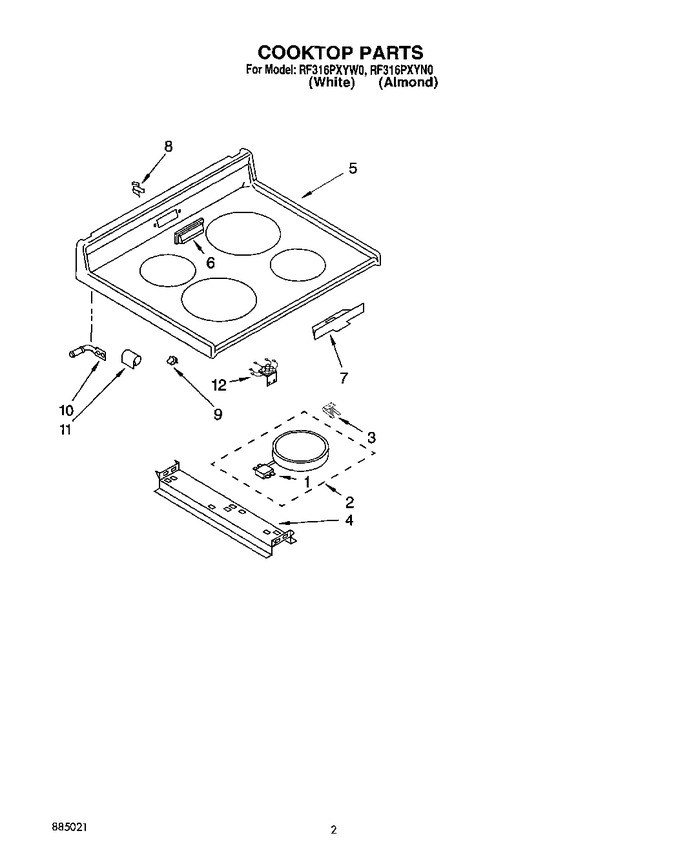 Diagram for RF316PXYW0