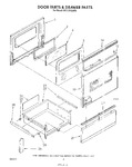 Diagram for 04 - Door And Drawer , Literature And Optional