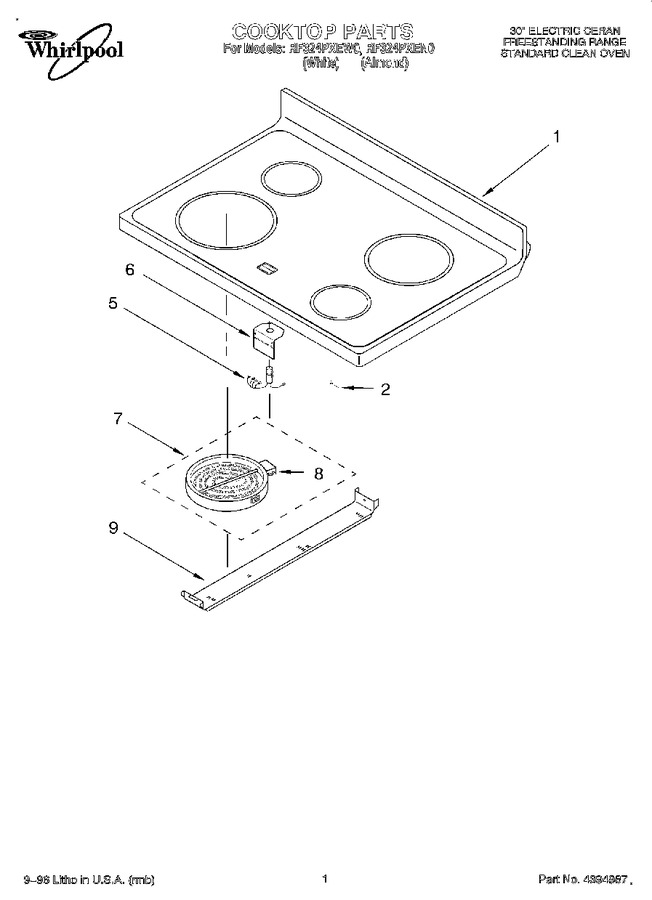 Diagram for RF324PXEW0