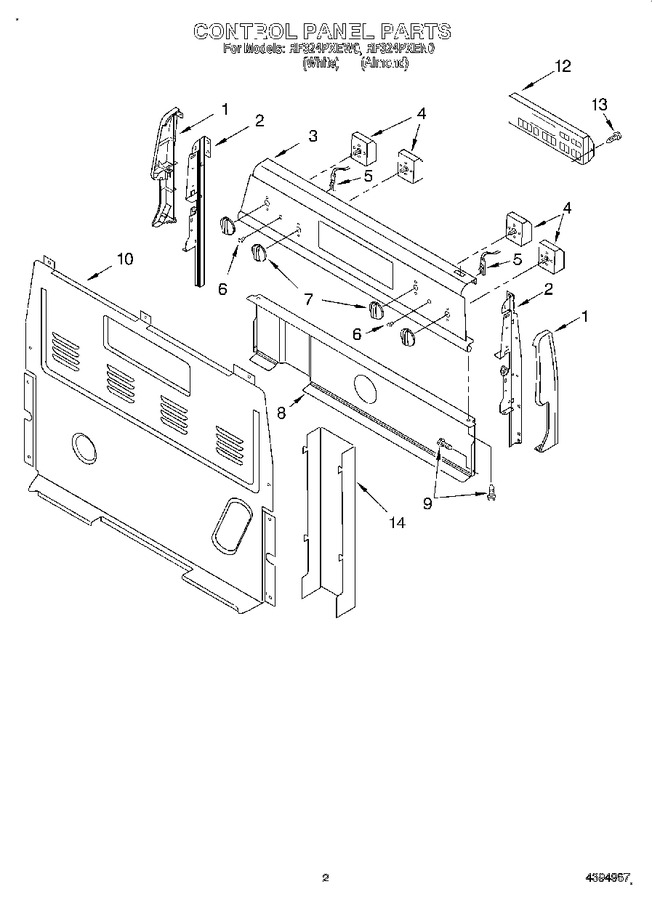 Diagram for RF324PXEW0