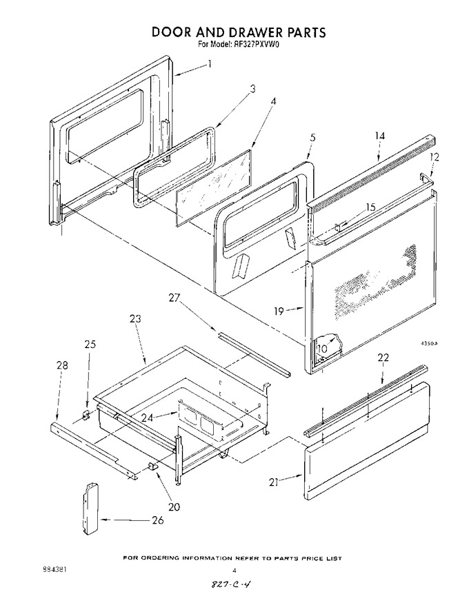 Diagram for RF327PXVW0