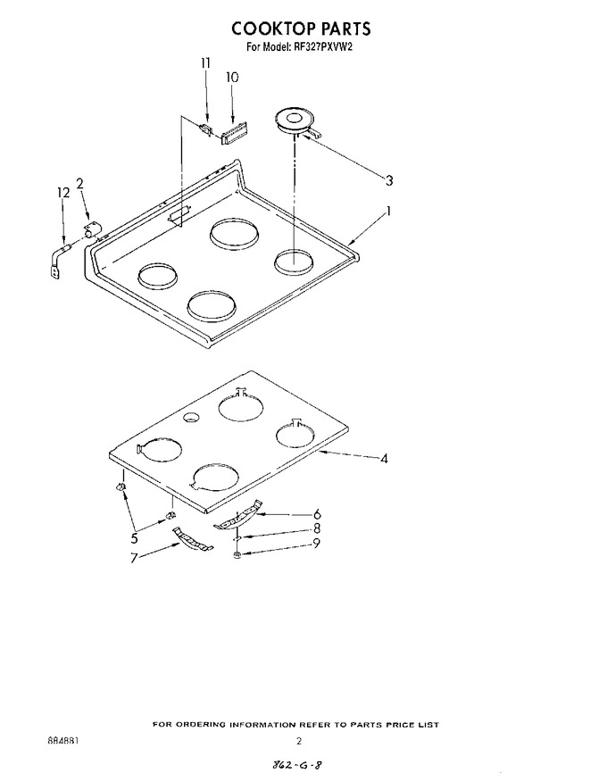 Diagram for RF327PXVW2