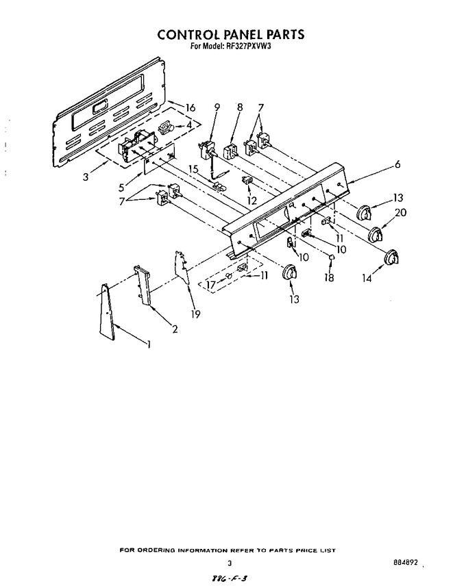 Diagram for RF327PXVW3