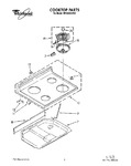 Diagram for 01 - Cooktop, Lit/optional