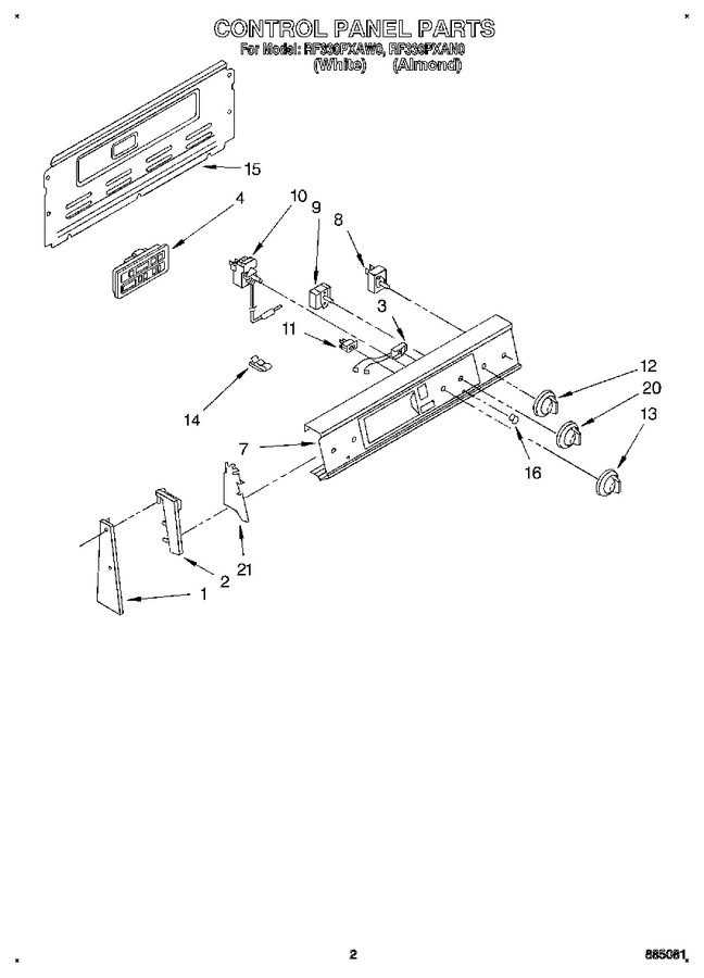 Diagram for RF330PXAN0