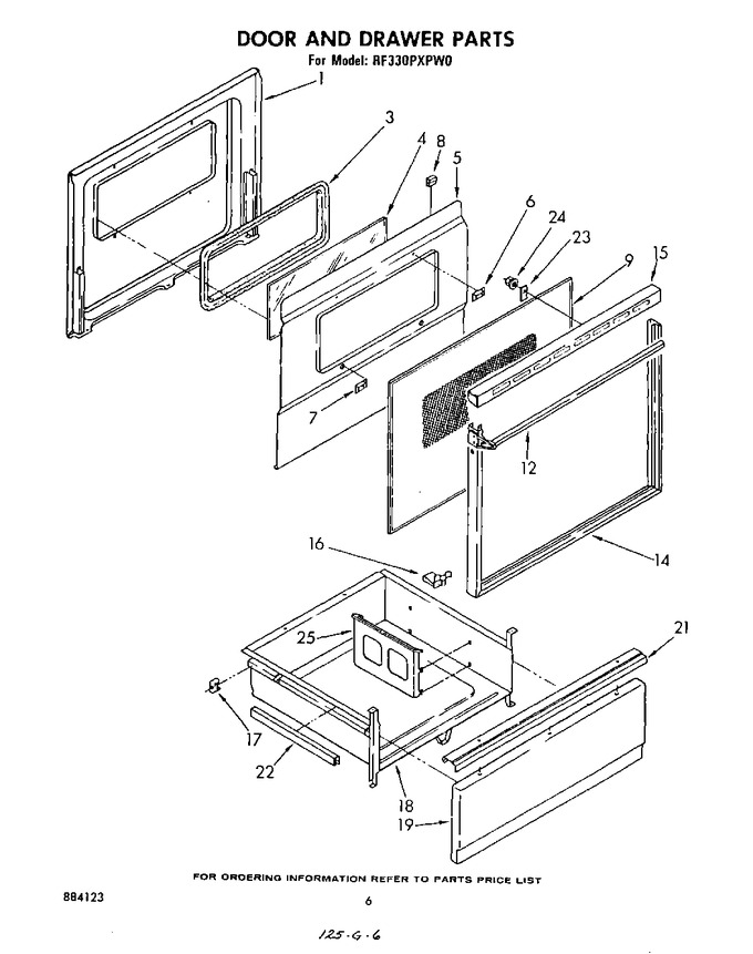 Diagram for RF330PXPW0