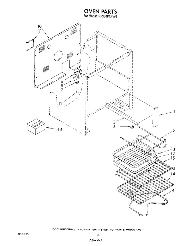 Diagram for RF330PXVW0