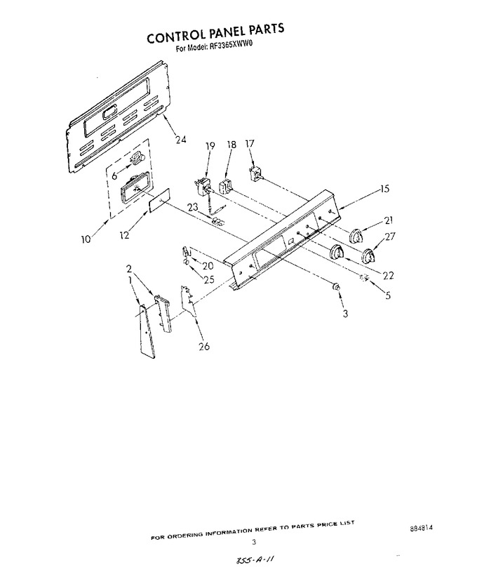 Diagram for RF3365XWW0