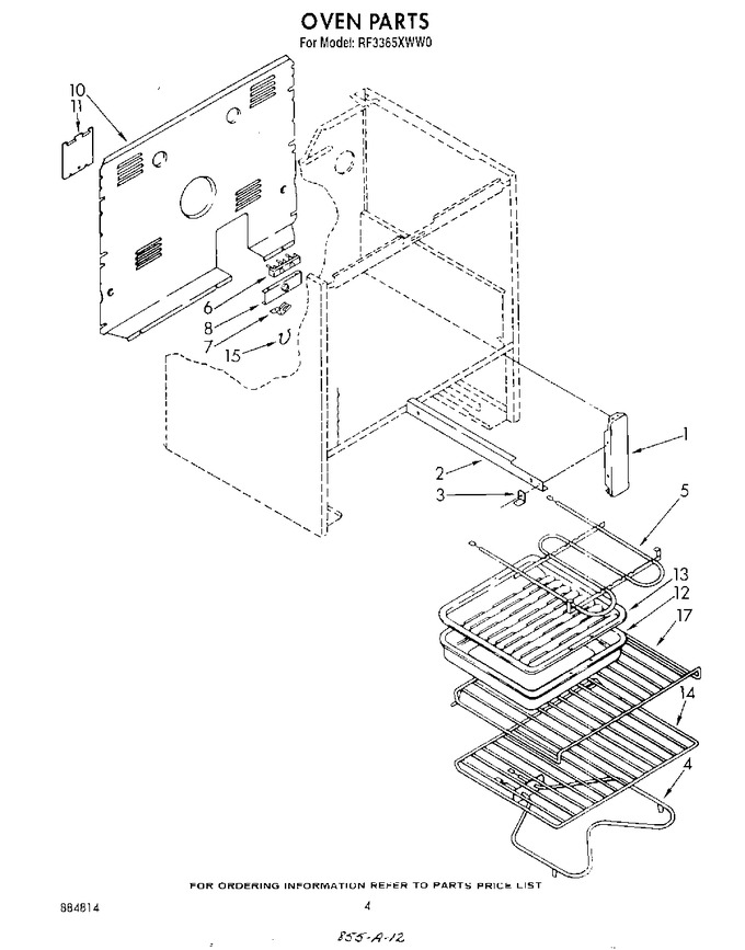 Diagram for RF3365XWW0