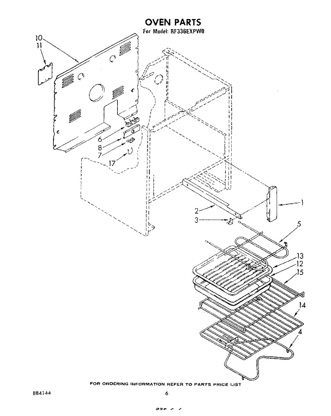 Diagram for RF336EXPW0