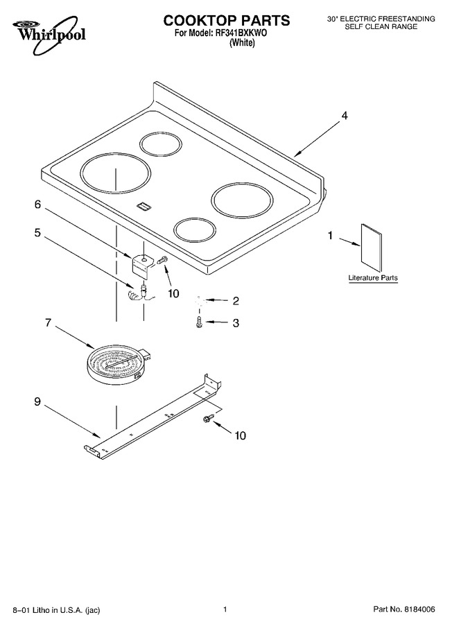 Diagram for RF341BXKW0