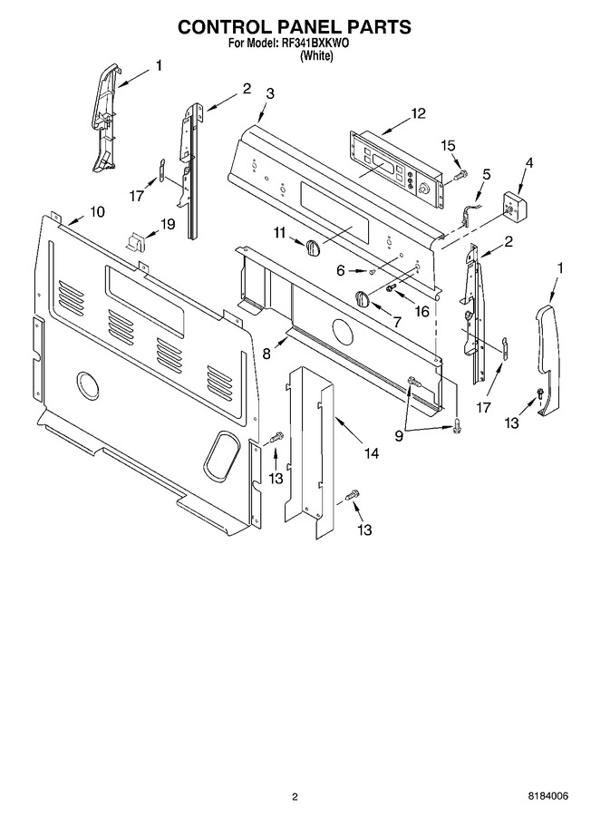 Diagram for RF341BXKW0