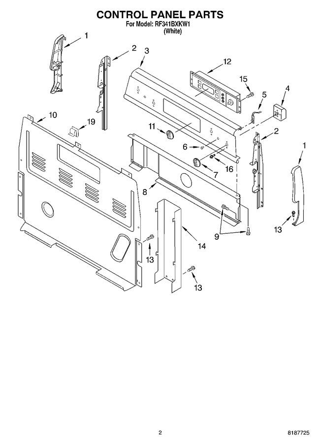 Diagram for RF341BXKW1