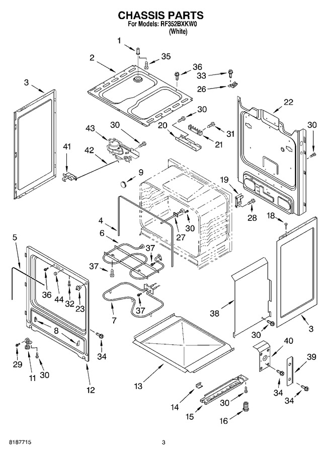 Diagram for RF352BXKW0