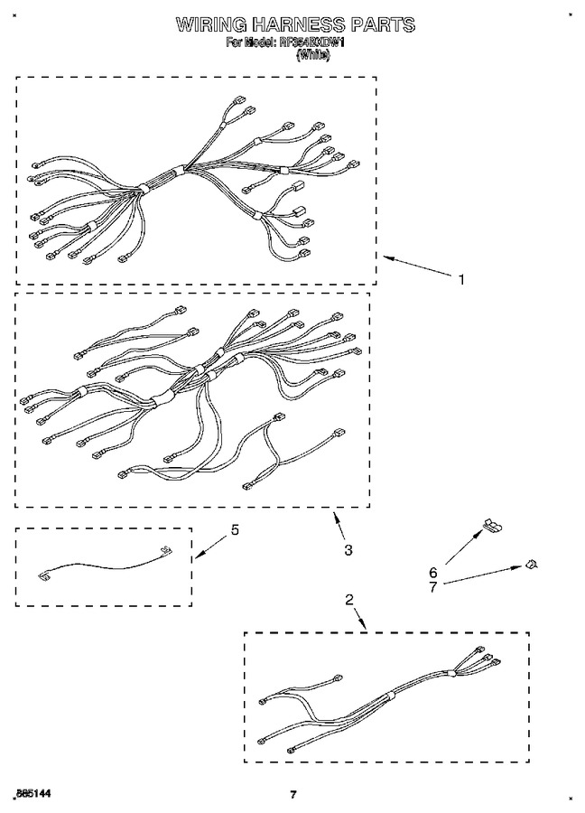 Diagram for RF354BXDW1