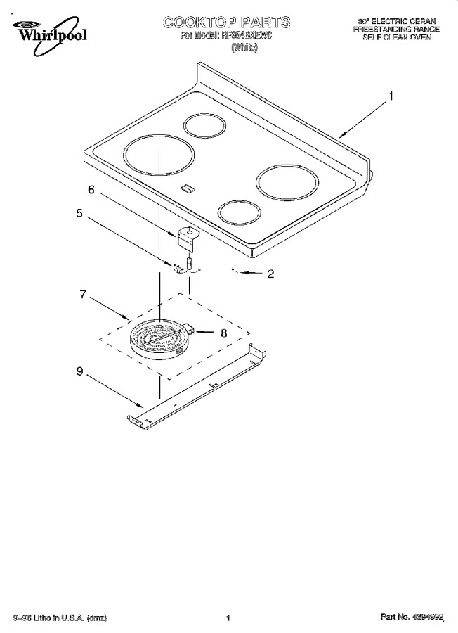 Diagram for RF354BXEW0