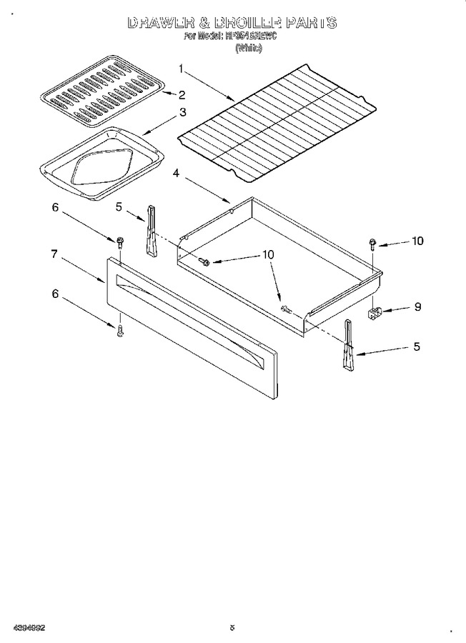 Diagram for RF354BXEW0