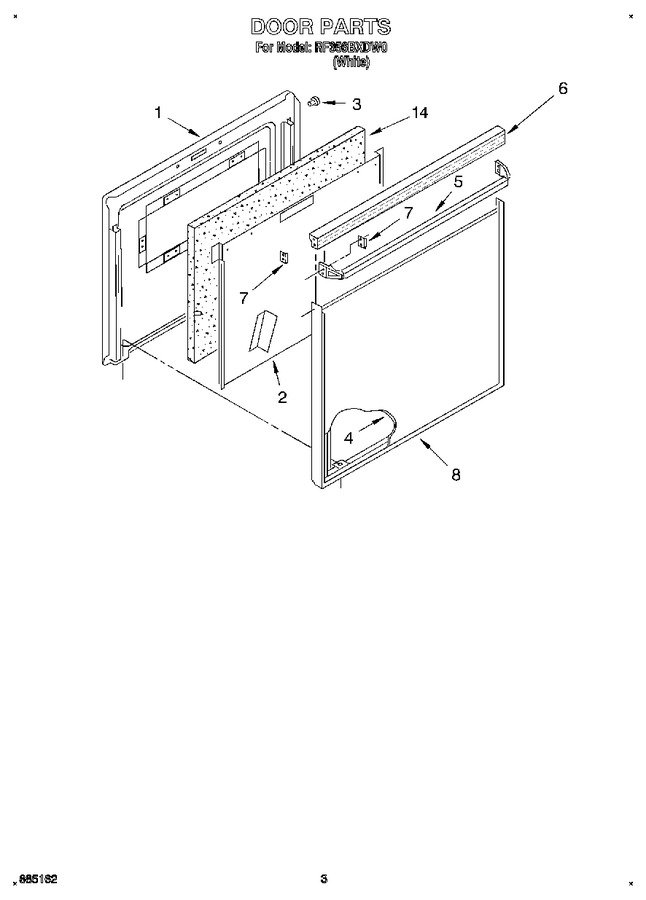 Diagram for RF356BXDW0