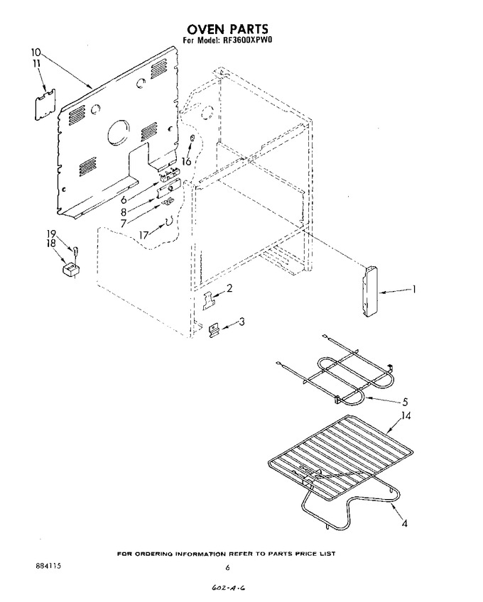 Diagram for RF3600XPW0