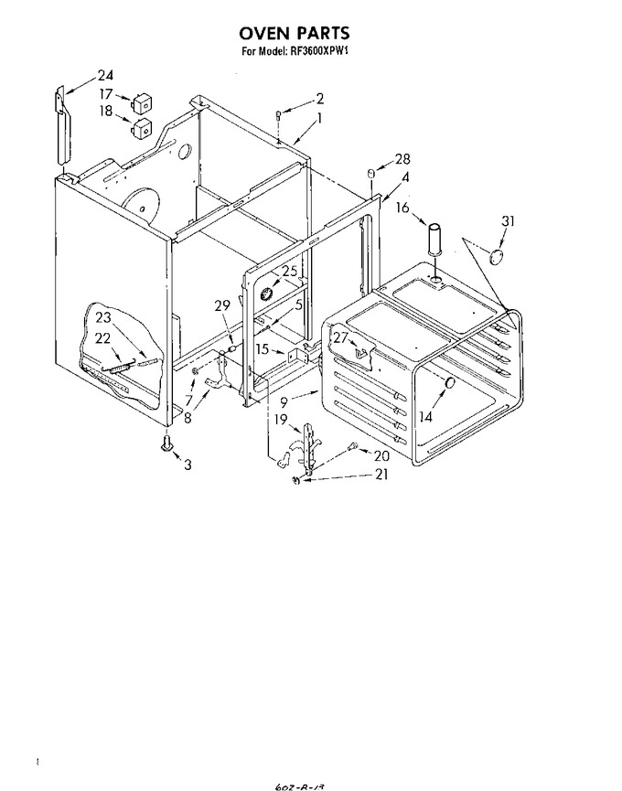 Diagram for RF3600XPW1