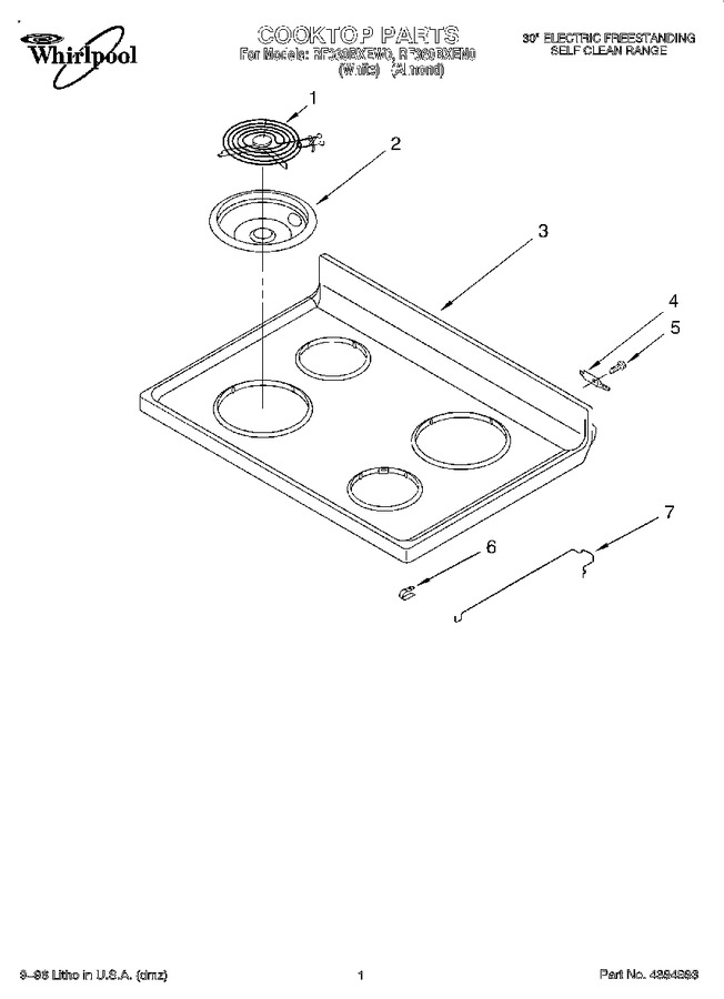 Diagram for RF360BXEW0