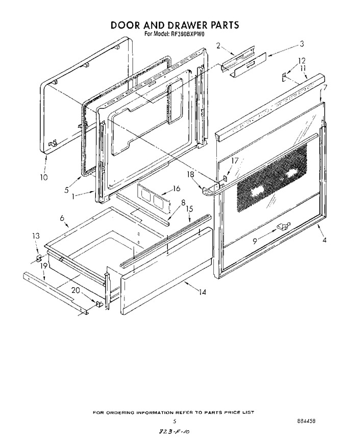 Diagram for RF360BXPW0