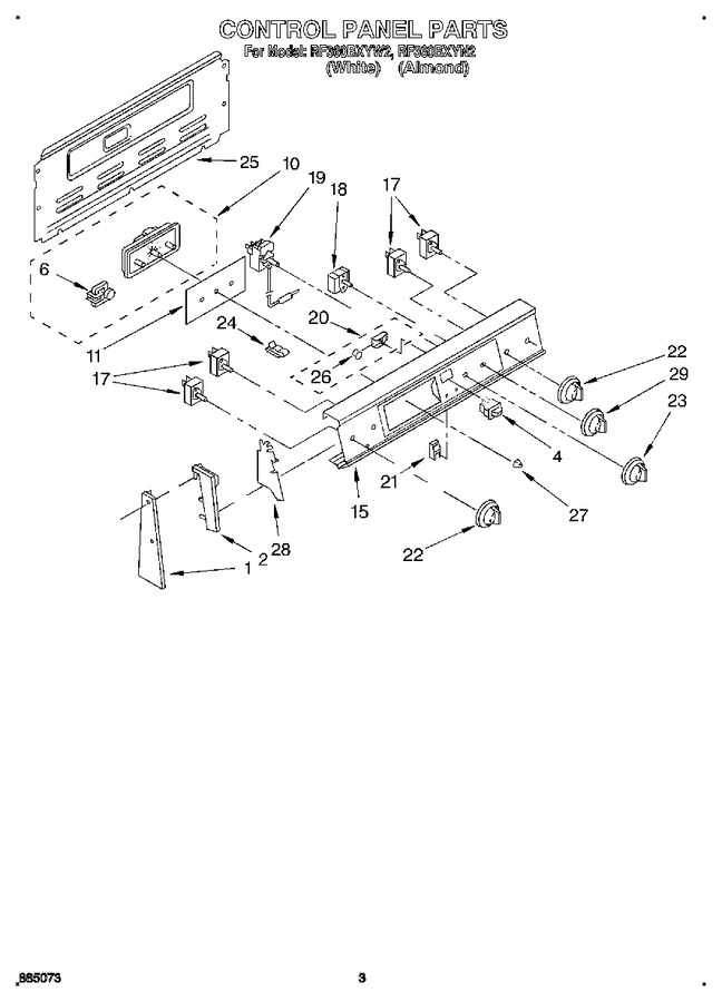 Diagram for RF360BXYW2