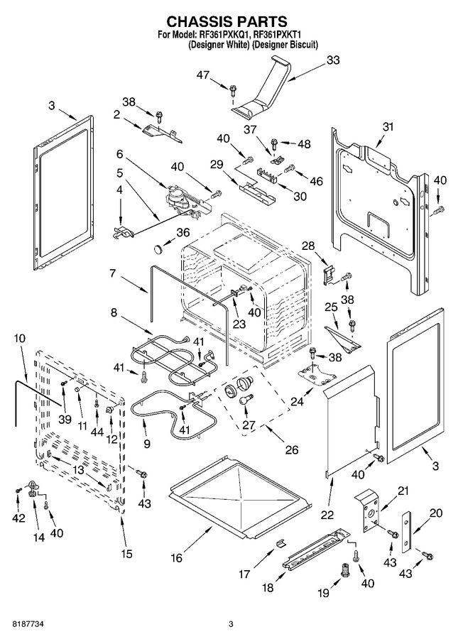 Diagram for RF361PXKQ1