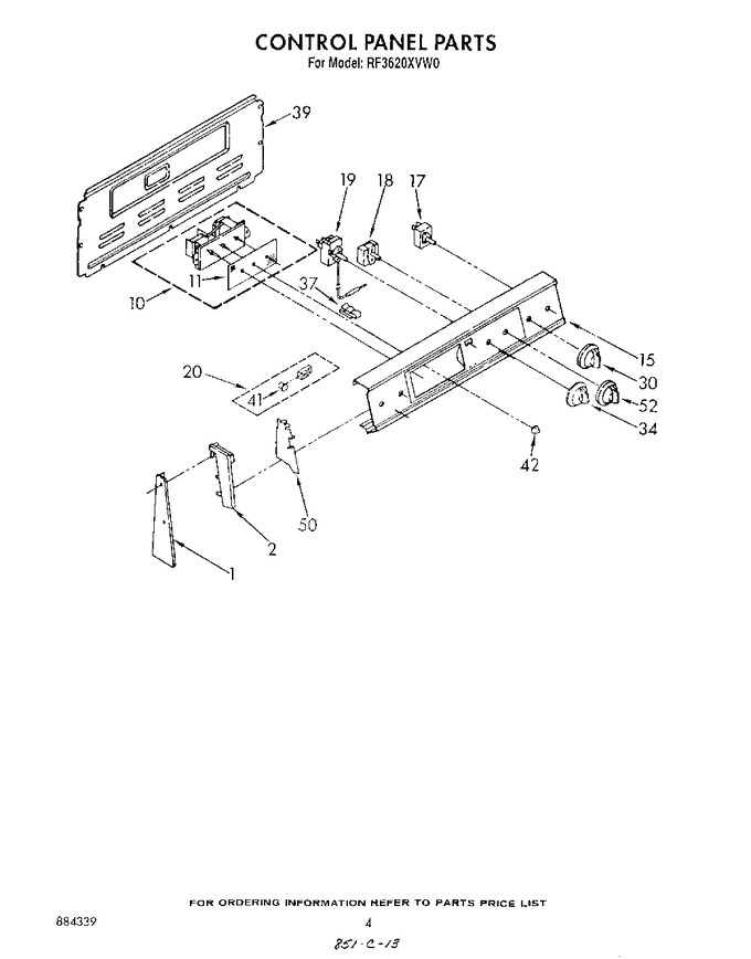 Diagram for RF3620XVW0