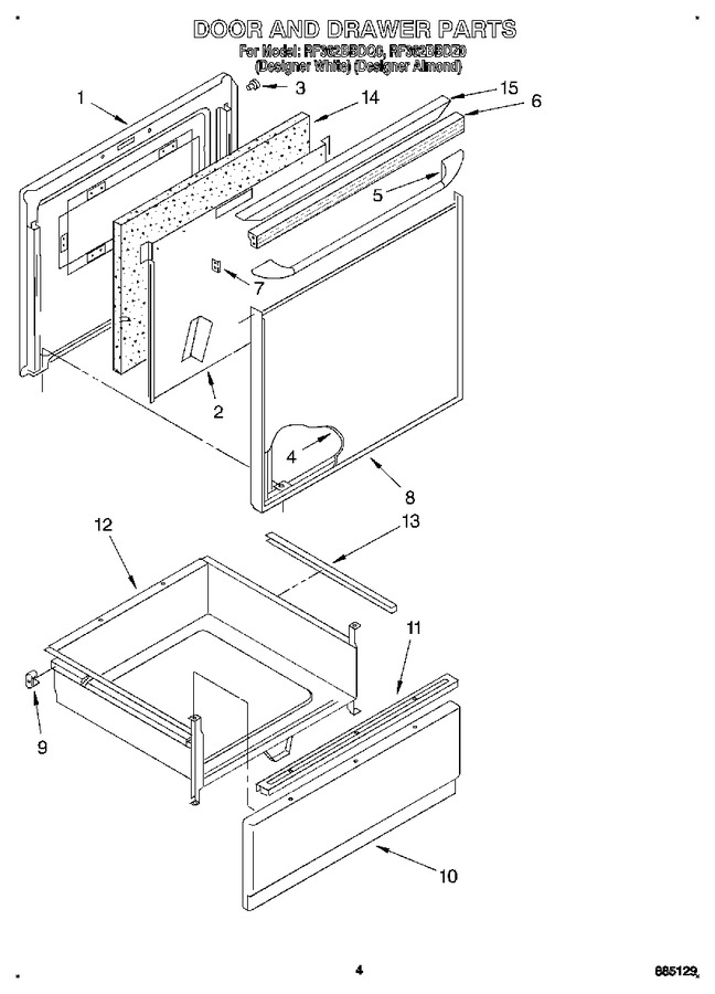 Diagram for RF362BBDQ0