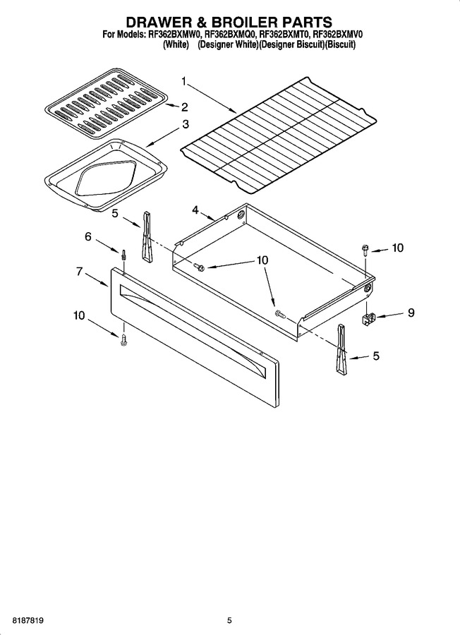 Diagram for RF362BXMV0