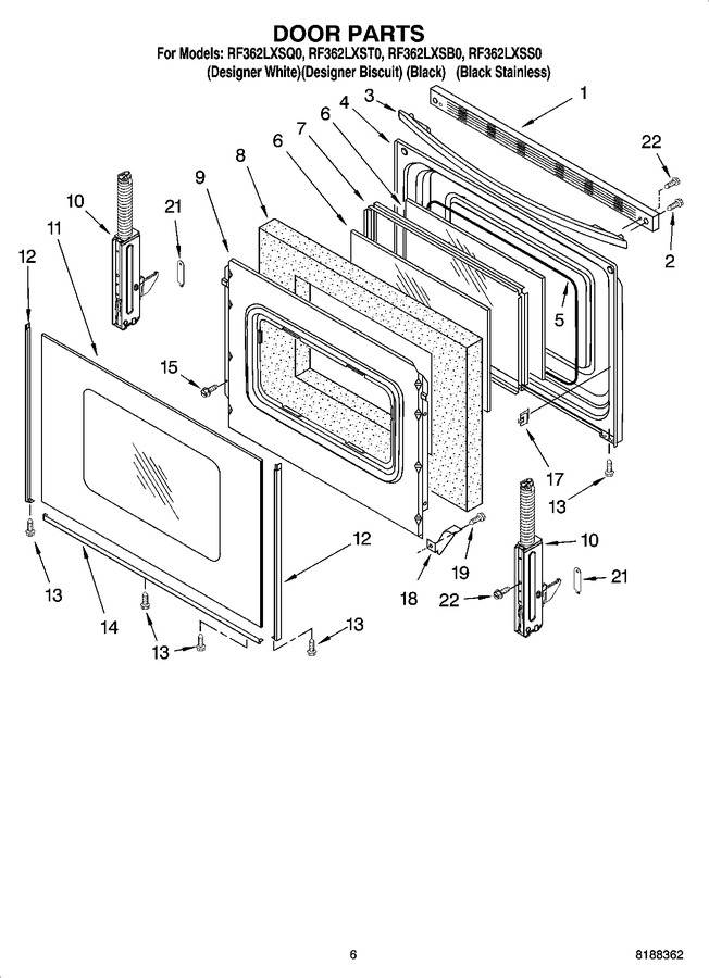 Diagram for RF362LXSQ0