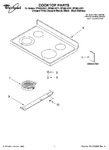 Diagram for 01 - Cooktop Parts