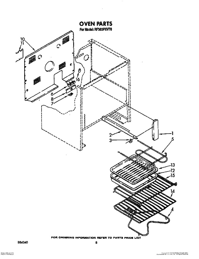 Diagram for RF363PXVT0