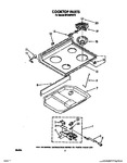 Diagram for 02 - Cooktop, Lit/optional