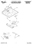 Diagram for 01 - Cooktop, Literature