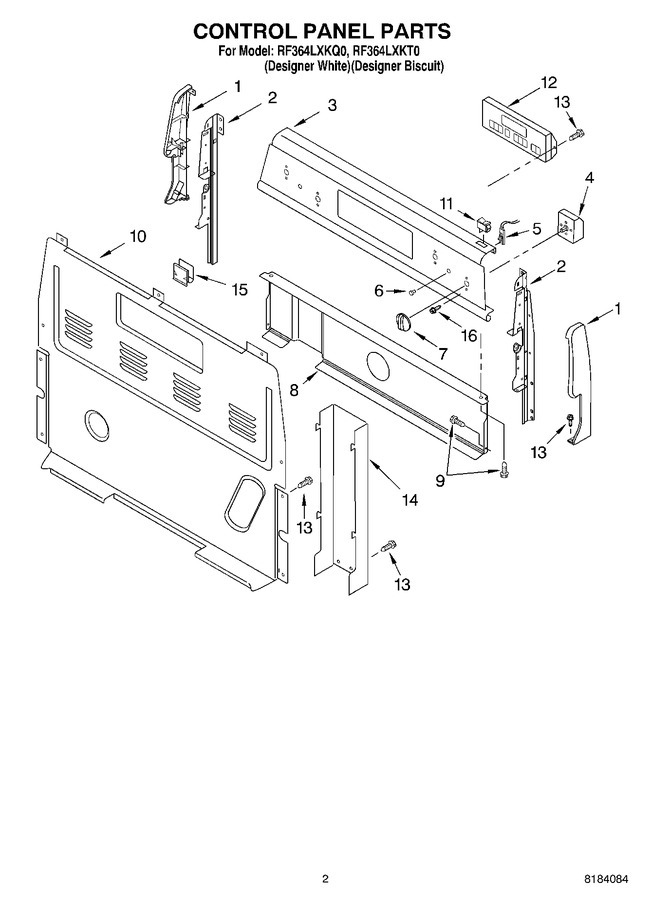 Diagram for RF364LXKT0