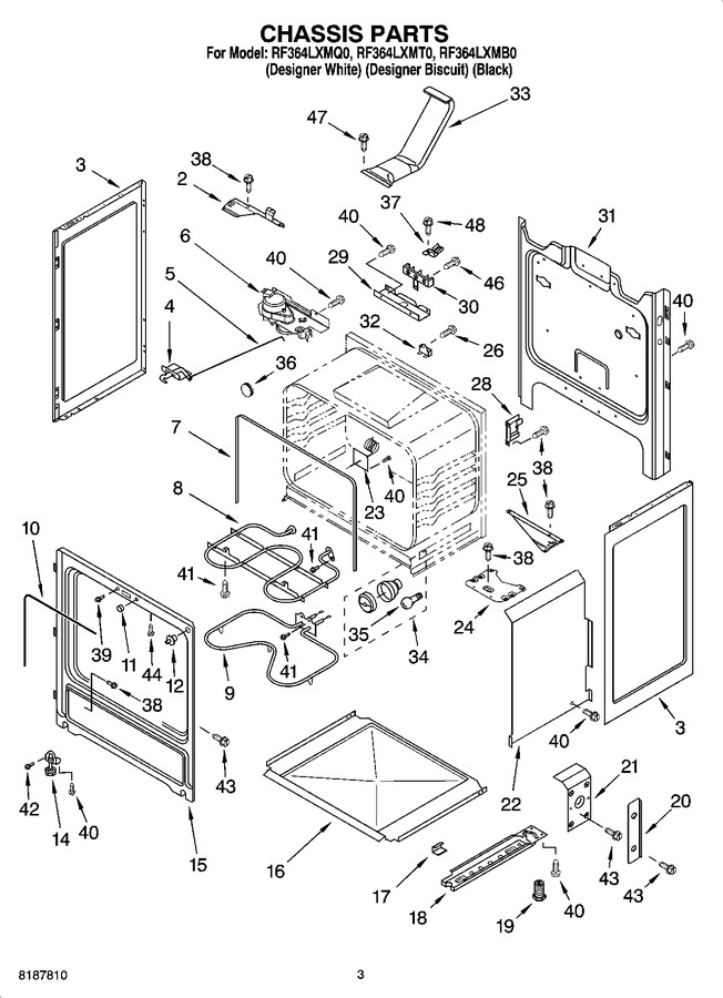 Diagram for RF364LXMB0